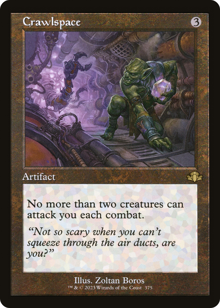 Crawlspace (DMR-375) - [Dominaria Remastered] Foil