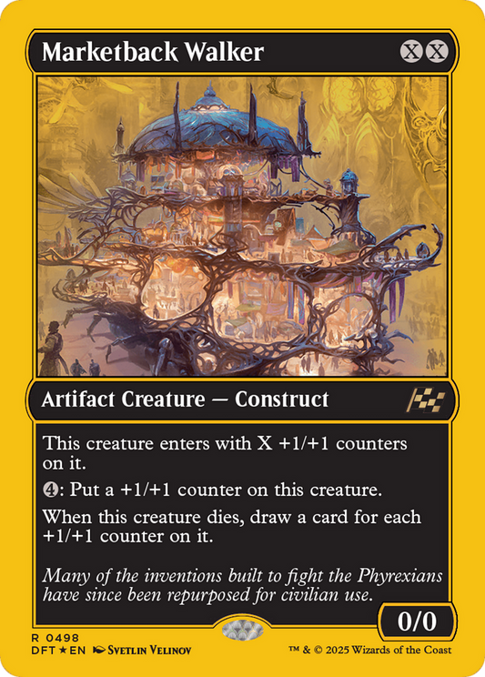 Marketback Walker (DFT-498) - [Aetherdrift] Foil