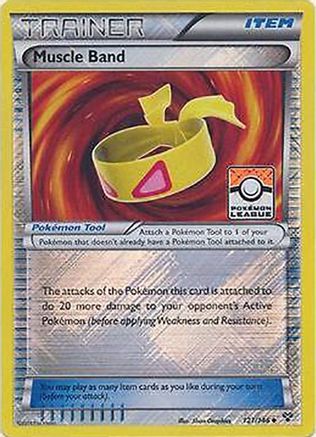 Muscle Band - 121/146 - (Pokemon League) 121 - [League & Championship Cards] Reverse Holofoil
