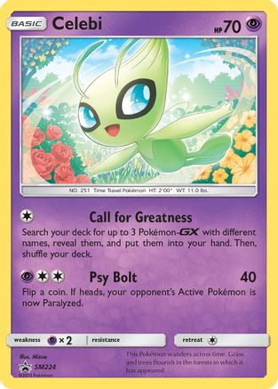 Celebi - SM224 SM224/248 - [SM Promos] Holofoil