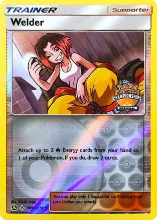 Welder (189a/214) (Regional Championship Promo) [Sun & Moon: Unbroken Bonds]