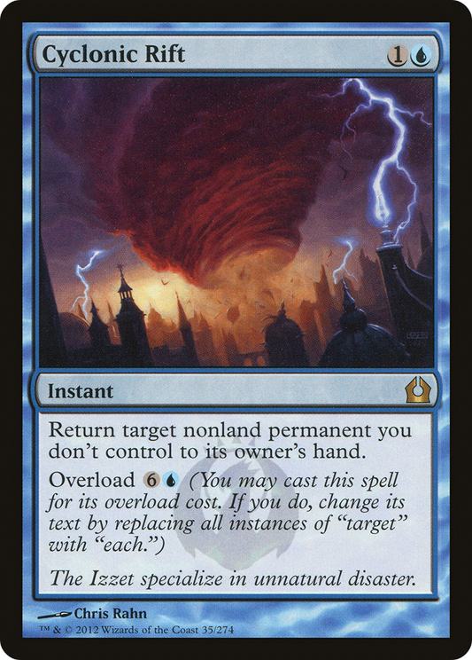 Cyclonic Rift (RTR-035) - [Return to Ravnica] Foil