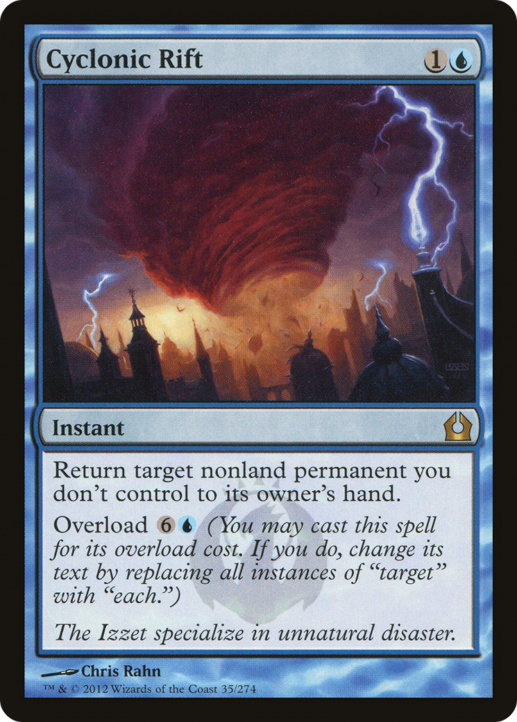 Cyclonic Rift (RTR-035) - [Return to Ravnica]