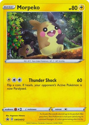 Morpeko - SWSH012 SWSH012/307 - [SWSH Sword & Shield Promo Cards] Holofoil