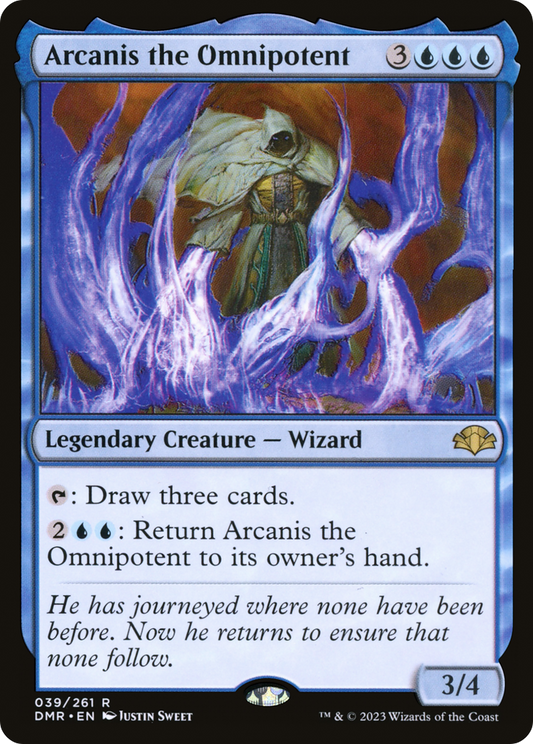 Arcanis the Omnipotent (DMR-039) - [Dominaria Remastered]