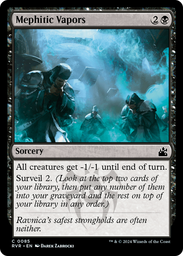 Mephitic Vapors (RVR-085) - [Ravnica Remastered]