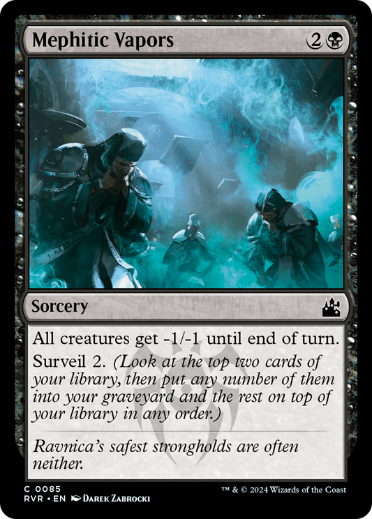 Mephitic Vapors (RVR-085) - [Ravnica Remastered] Foil
