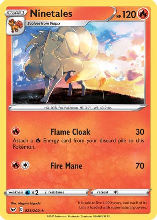 Ninetales (023/202) [Épée et Bouclier : Ensemble de Base] 