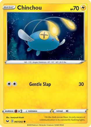 Chinchou (067/202) [Épée et bouclier : ensemble de base] 