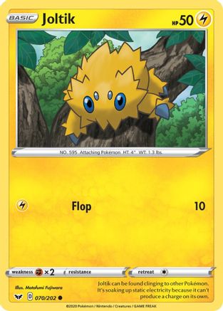 Joltik (070/202) [Épée et bouclier : ensemble de base] 