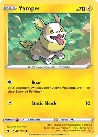 Yamper (073/202) [Épée et bouclier : ensemble de base] 