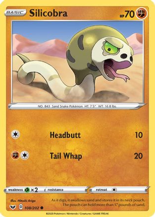 Silicobra (108/202) [Épée et bouclier : ensemble de base] 