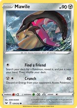 Mawile (129/202) [Épée et bouclier : ensemble de base] 