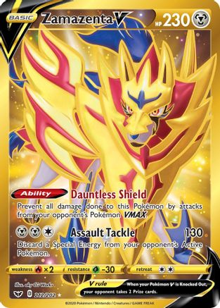 Zamazenta V (212/202) [Épée et bouclier : ensemble de base] 