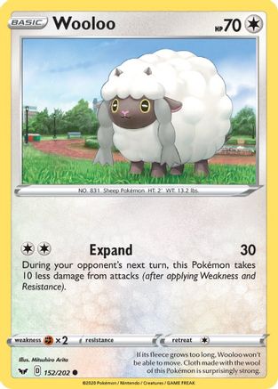 Wooloo (152/202) [Épée et bouclier : ensemble de base] 