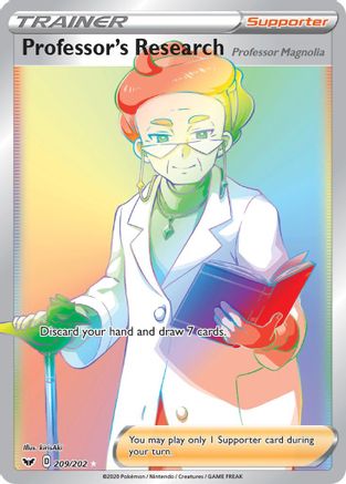 Recherche du professeur (209/202) [Épée et bouclier : ensemble de base] 