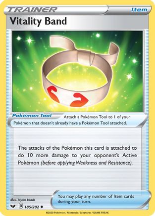 Vitality Band 185/202 - [SWSH01 Sword & Shield Base Set]