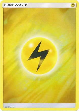Lightning Energy (2017 Unnumbered) (Wave Foil) - [Deck Exclusives] Reverse Holofoil