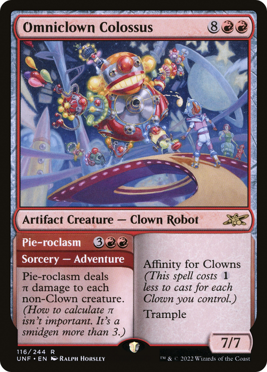 Omniclown Colossus // Pie-roclasm (UNF-116) - [Unfinity]