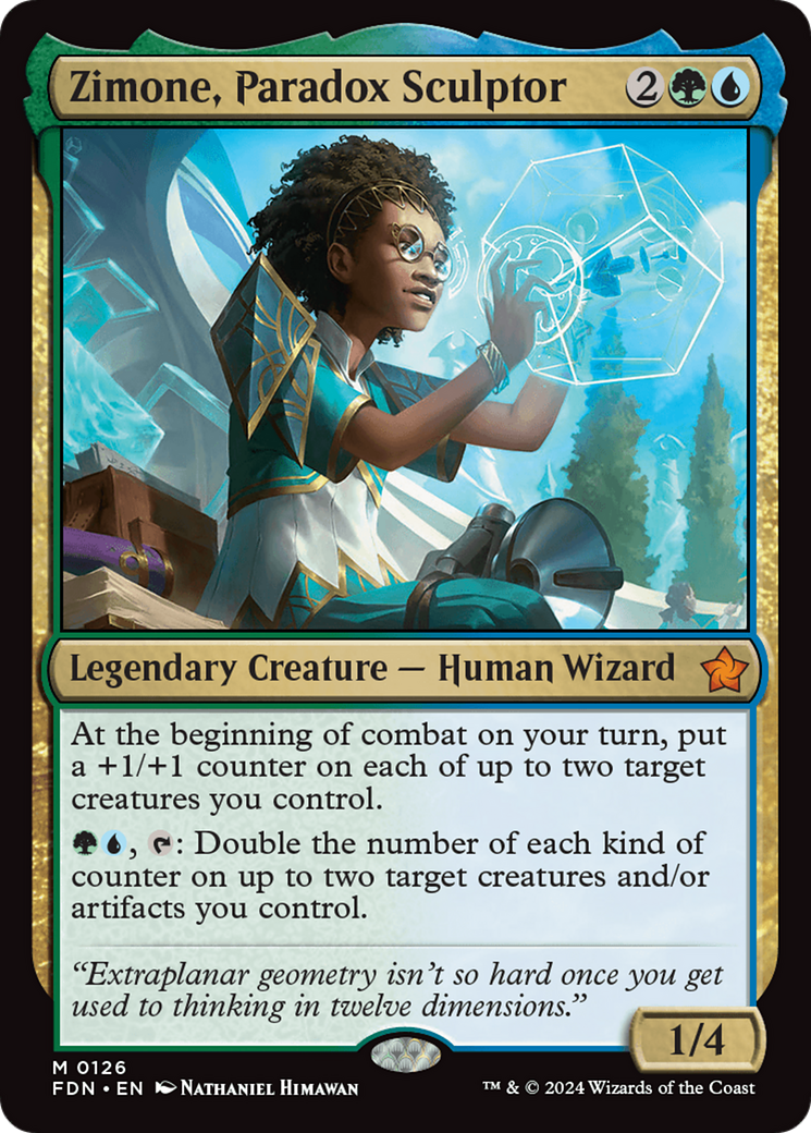 Zimone, Paradox Sculptor (FDN-126) - [Foundations]