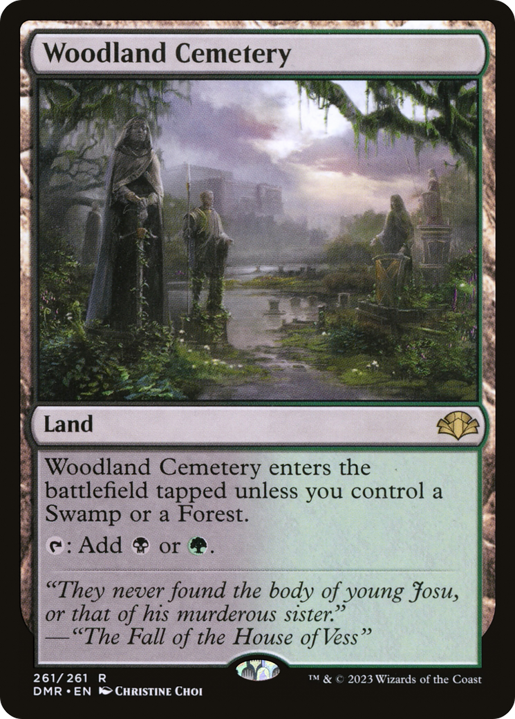 Woodland Cemetery (DMR-261) - [Dominaria Remastered]
