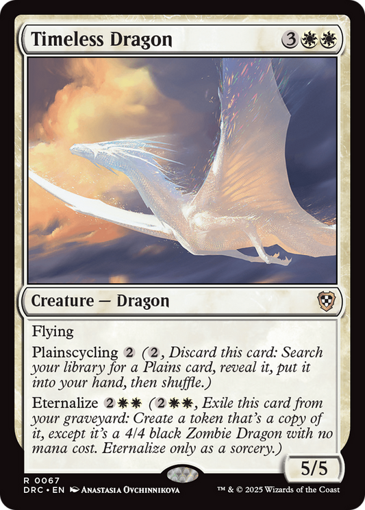 Timeless Dragon (DRC-067) - [Commander: Aetherdrift]