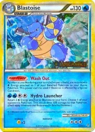 Blastoise - 13/95 (Prerelease) - [HGSS Promos] Holofoil