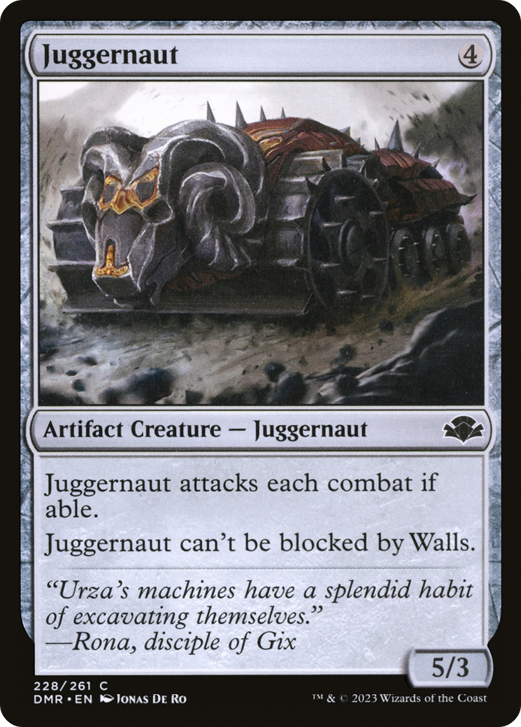 Juggernaut (DMR-228) - [Dominaria Remastered] Foil