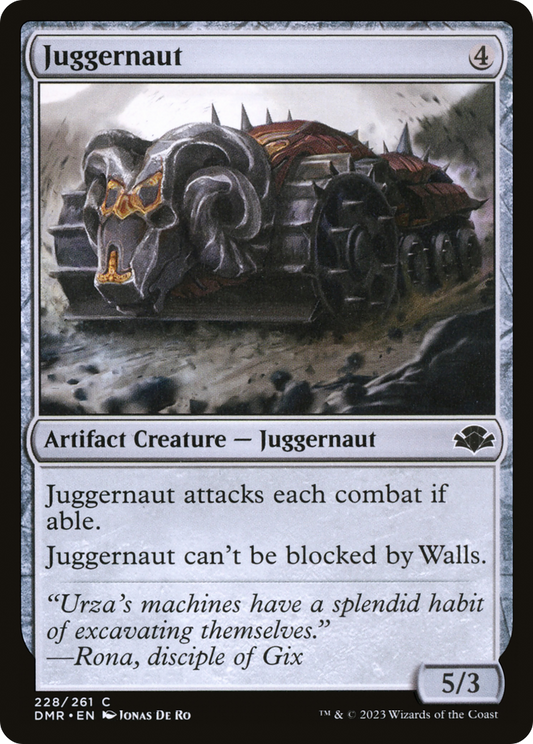 Juggernaut (DMR-228) - [Dominaria Remastered] Foil