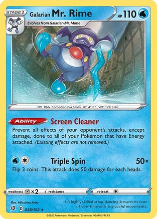 Galarien M. Rime (038/192) [Épée et Bouclier : Rebel Clash] 