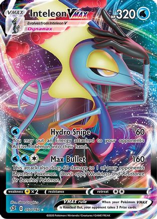 Inteleon VMAX (050/192) [Épée et Bouclier : Rebel Clash] 