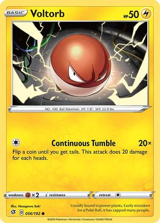 Voltorb 56/192 - [SWSH02 Rebel Clash]