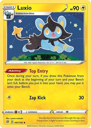 Luxio (061/192) [Épée et bouclier : Rebel Clash] 