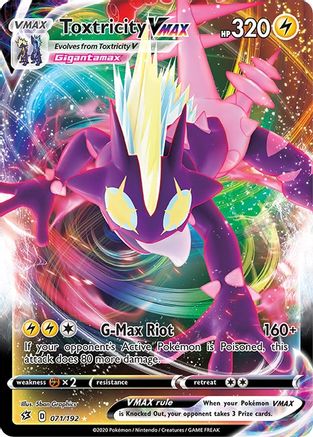 Toxtricity VMAX 71/192 - [SWSH02 Rebel Clash] Holofoil