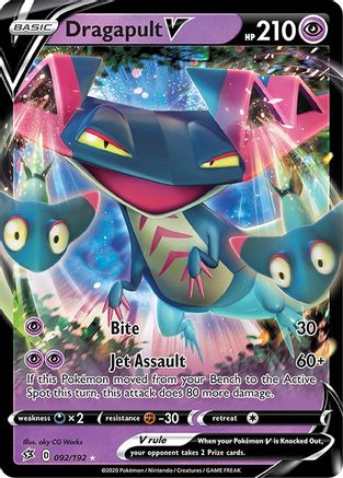Dragapult V (092/192) [Épée et Bouclier : Rebel Clash] 