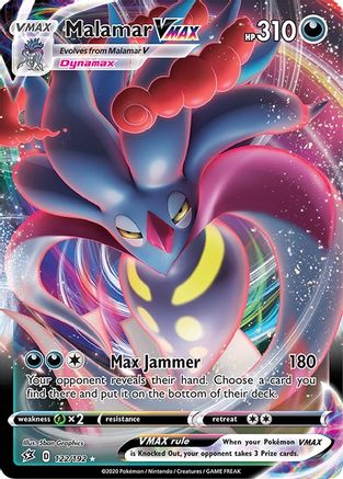 Malamar VMAX 122/192 - [SWSH02 Rebel Clash] Holofoil