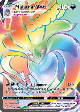 Malamar VMAX (Secret)/192 - [SWSH02 Rebel Clash] Holofoil