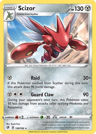 Scizor 128/192 - [SWSH02 Rebel Clash]