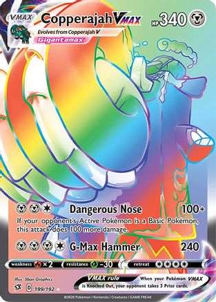 Copperajah VMAX (Secret)/192 - [SWSH02 Rebel Clash] Holofoil