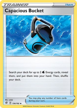 Capacious Bucket 156/192 - [SWSH02 Rebel Clash]