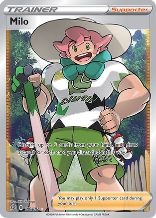 Milo (Full Art) 190/192 - [SWSH02 Rebel Clash] Holofoil