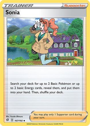 Sonia (167/192) [Sword & Shield: Rebel Clash]