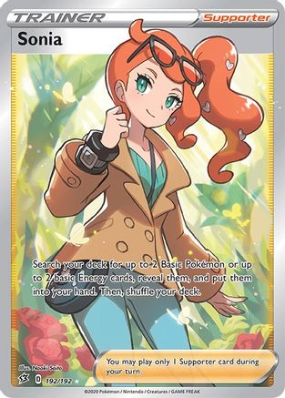 Sonia (192/192) [Épée et Bouclier : Rebel Clash] 