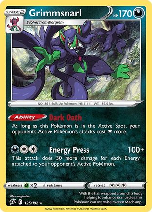 Grimmsnarl - 125/192 - [Deck Exclusives]