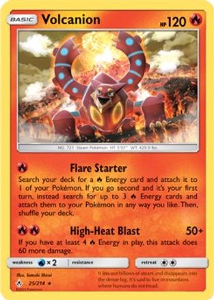 Volcanion (25/214) (Thème Deck Exclusif) [Soleil et Lune : Liens ininterrompus] 