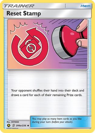 Reset Stamp - 206a/236 206a/236 - [Alternate Art Promos]