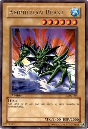 Bête amphibie [LON-008] Rare 
