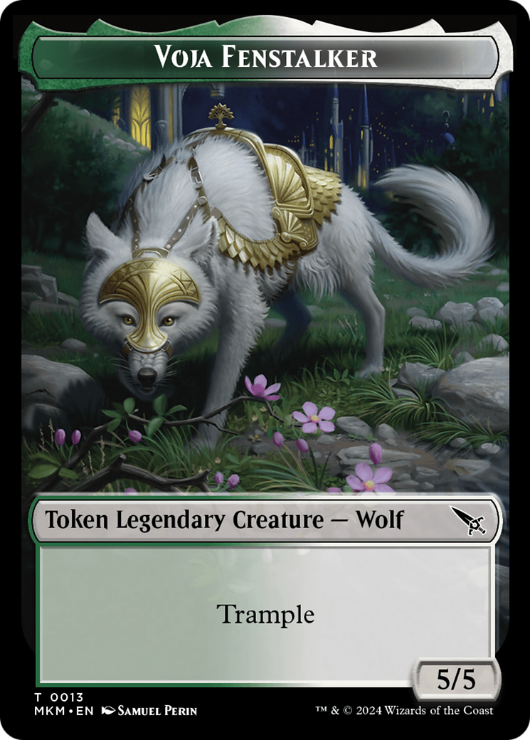 Voja Fenstalker (TMKM-013) - [Murders at Karlov Manor Tokens]