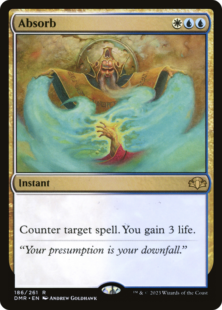 Absorb (DMR-186) - [Dominaria Remastered]