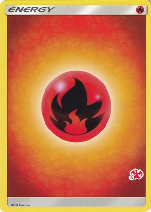 Fire Energy (#3 Charizard Stamped) - [Battle Academy]